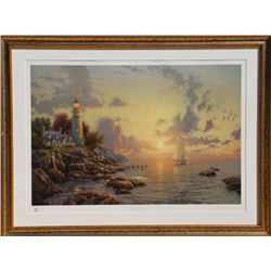 Thomas Kinkade, The Sea of Tranquility, Offset Lithograph