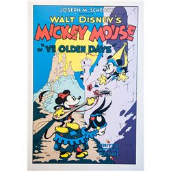 Disney Studios, Mickey Mouse in Ye Olden Days, Poster