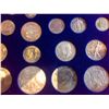 Image 4 : Estate Lot: USA Assorted Coins from copper, nickel & Silver, Lot of 27 Pieces.