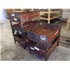 Image 3 : 46" x 31" x 21" Steel Crates, 5 Total