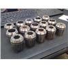 Image 2 : Sandvik ER40 Collets, 15 Total