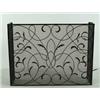 Image 1 : FINE IRON AND MESH FIREPLACE SCREEN