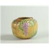 Image 1 : ROSEVILLE:  “WISTERIA” TWO HANDLED URN SHAPED VASE