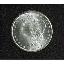 SEVENTEEN UNCIRCULATED CARSON CITY MORGAN SILVER DOLLARS