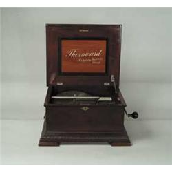 FINE STELLA DISC MUSIC BOX “THORNWARD” MODEL 80