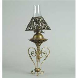 MINIATURE BRASS-STYLE LAMP