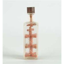 EARLY WOOD AND BOTTLE WHIMSEY