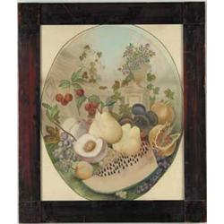 UNSIGNED (19th Century) BOUNTIFUL HARVEST