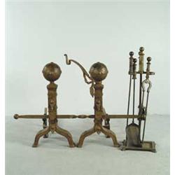 OUTSTANDING FIREPLACE SET