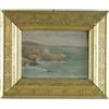 Image 1 : UNSIGNED (American, 20th Century) NEW ENGLAND COASTLINE