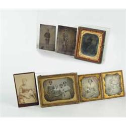 INTERESTING LOT OF AFRICAN-AMERICAN AMBROTYPES