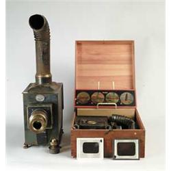 TWO MAGIC LANTERNS AND SLIDES