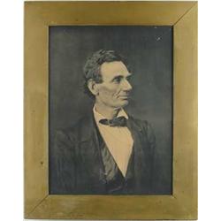 ALEXANDER HESLER (American, 1829-1895) ABRAHAM LINCOLN
