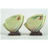 Image 1 : ROSEVILLE:  “PINE CONE” PAIR OF VASES