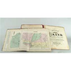 TWO EARLY MAINE ATLASES
