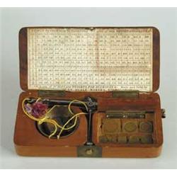 CASED ENGLISH GOLD SCALE