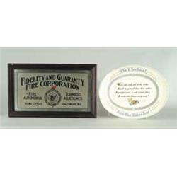 FIVE MISCELLANEOUS ADVERTISING PIECES