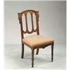 Image 1 : REGENCY UPHOLSTERED SEAT SIDE CHAIR