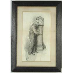 WILLIAMS (American, 20th Century) FATHER TIME