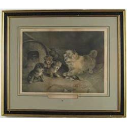 UNSIGNED (German, 19th Century” “THE FIRST LESSON”