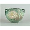 Image 1 : ROSEVILLE:  “PEONY” TWO HANDLED VASE