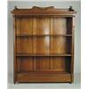 Image 1 : OAK OPEN FRONT BOOKCASE