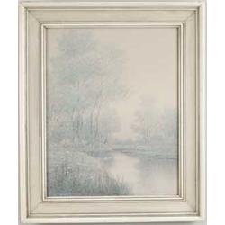 GEORGE HOWELL GAY (American, 1858-1931) “DELPHINIUM”