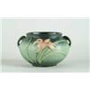 Image 1 : ROSEVILLE:  “ZEPHYER LILY” TWO HANDLED BOWL SHAPED VASE