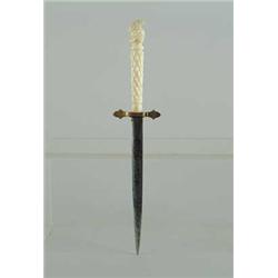 DAGGER/LETTER OPENER BY AMES SWORD CO., CHICOPEE, MASS