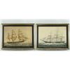 Image 1 : PAIR OF FRAMED SHIP PRINTS
