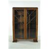 Image 1 : NICE OAK GLASS DOOR BOOKCASE