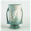 Image 1 : ROSEVILLE:  “FOXGLOVE” TWO HANDLED VASE