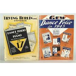 LARGE LOT OF SHEET MUSIC