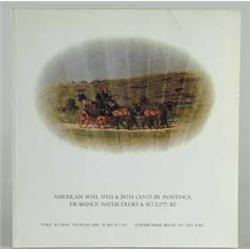 THREE BOXES OF AUCTION CATALOGS