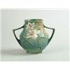 Image 1 : ROSEVILLE:  MAGNOLIA HANDLED VASE