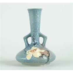 ROSEVILLE:  MAGNOLIA TWO HANDLED VASE