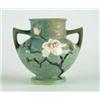 Image 1 : ROSEVILLE:  MAGNOLIA HANDLED VASE