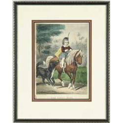 CURRIER & IVES (Publisher, 19th Century) “THE FIRST RIDE”