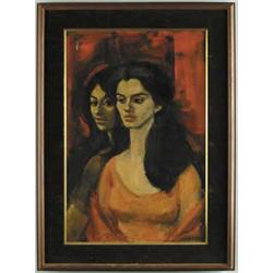 JAN DE RUTH (American, 1992-1991) “UNDERSTUDY”