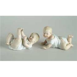 TWO SMALL PIANO BABIES