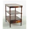 Image 1 : ONE DRAWER THREE TIER MAHOGANY STAND