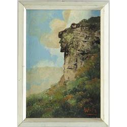 WAITE (American, 20th Century) OLD MAN OF THE MOUNTAIN