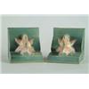 Image 1 : ROSEVILLE:  “CLEMATIS” PAIR OF BOOKENDS