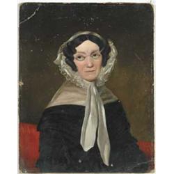 UNSIGNED (English, 19th Century) “LADY TENNYSON WIFE OF THE…LONDON”