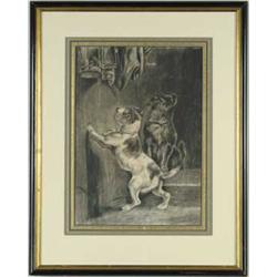 SIGNED (Early 20th Century) CHASE-CORNERED