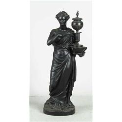 PLASTER FIGURE OF A WOMAN