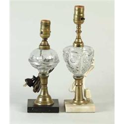 TWO FLUID STEM LAMPS