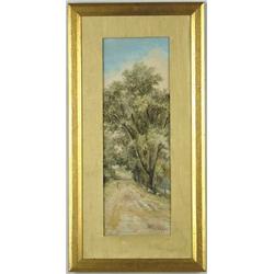 J. E. FIELD (American, 20th Century) PAIR OF LANDSCAPES