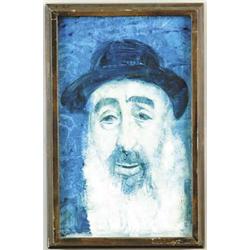 JOSEPH ISSAC (Hungarian, 20th Century) THE RABBI