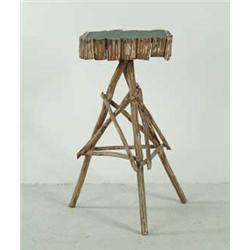 ADIRONDACK STYLE SQUARE STAND